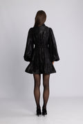 Mandy Organza Miniklänning - Svart