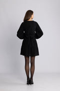 Hedvig Mini Dress - Svart/Silver