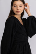 Hedvig Mini Dress - Svart/Silver