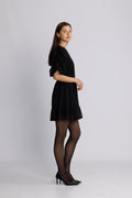 Santi Mini Dress - Black Silver