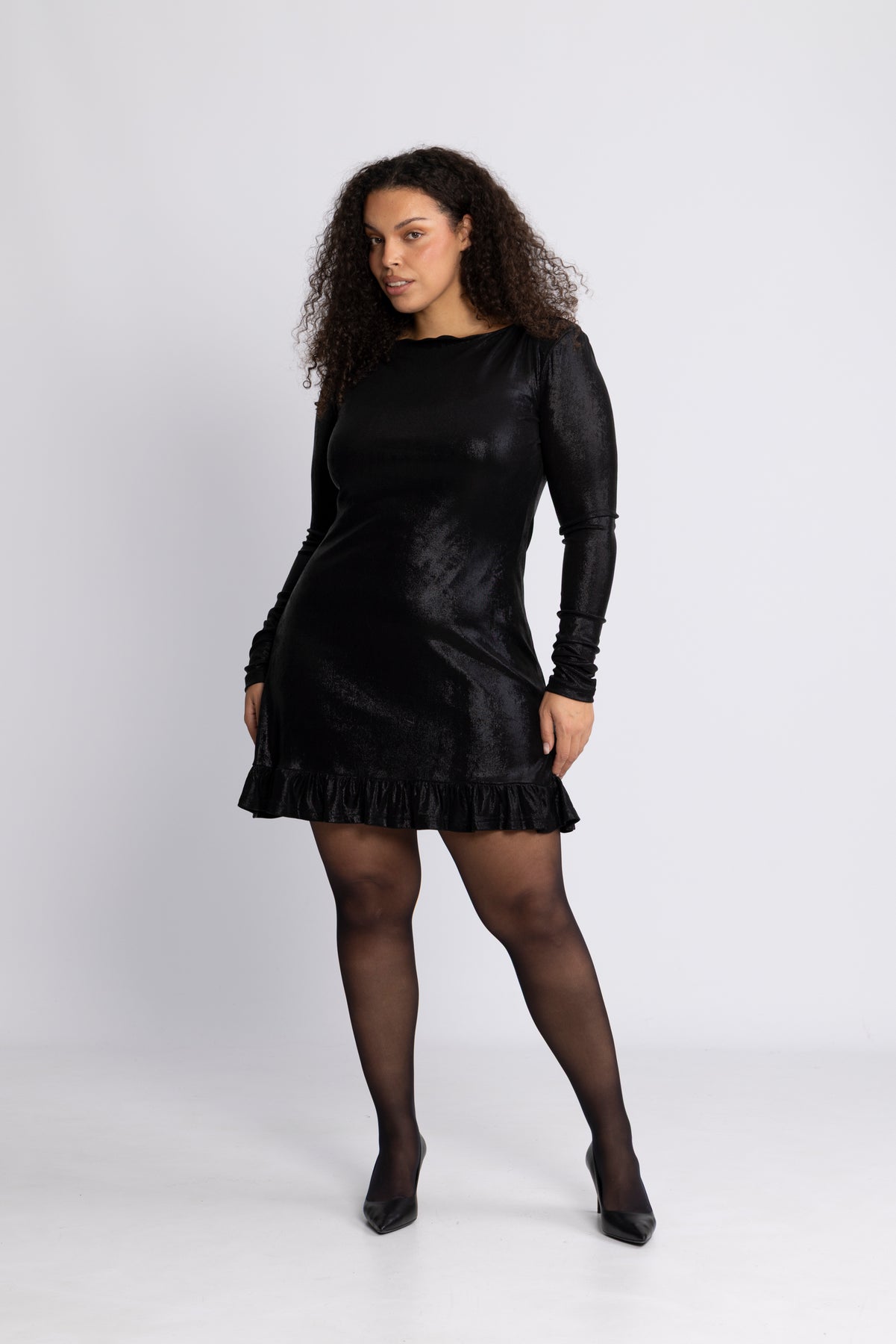 Signe Bodycon Mini Dress - Svart