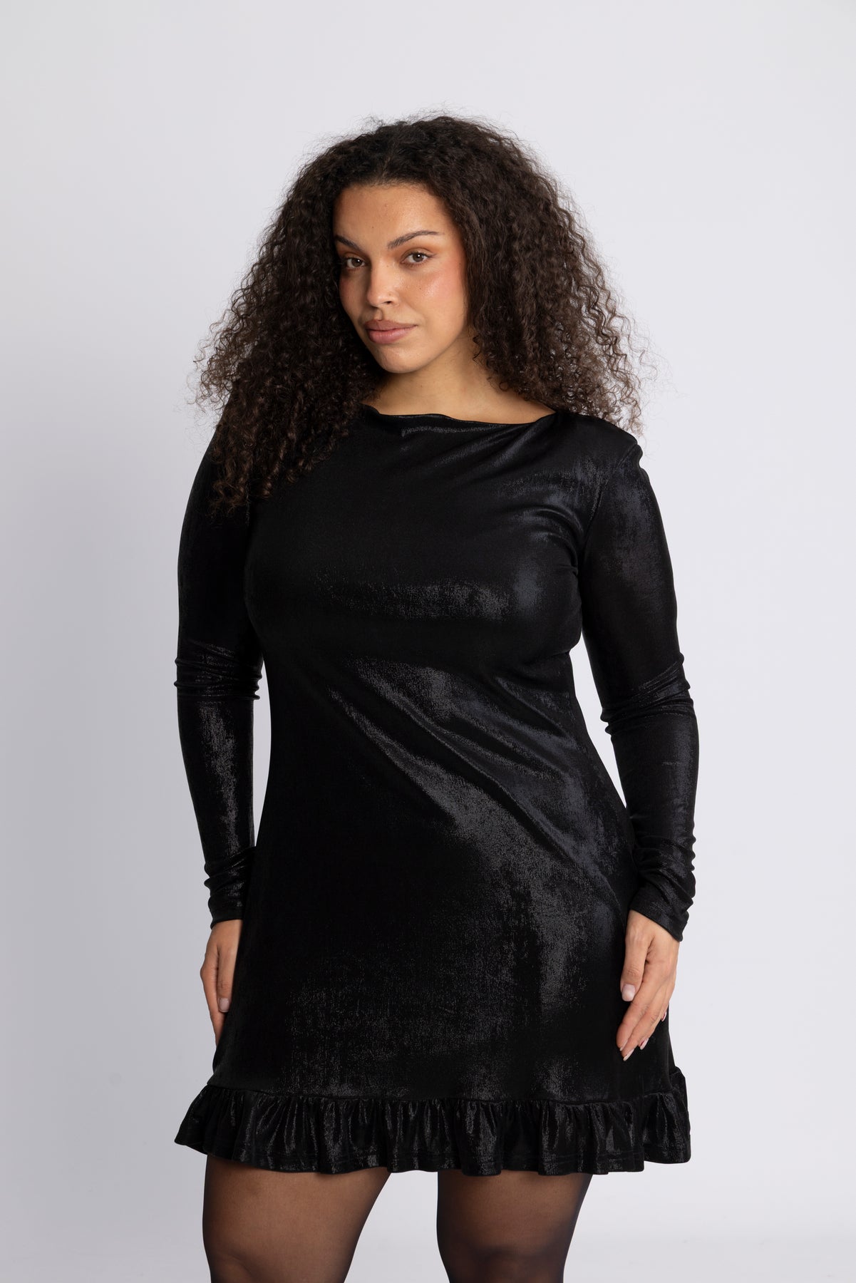 Signe Bodycon Mini Dress - Svart