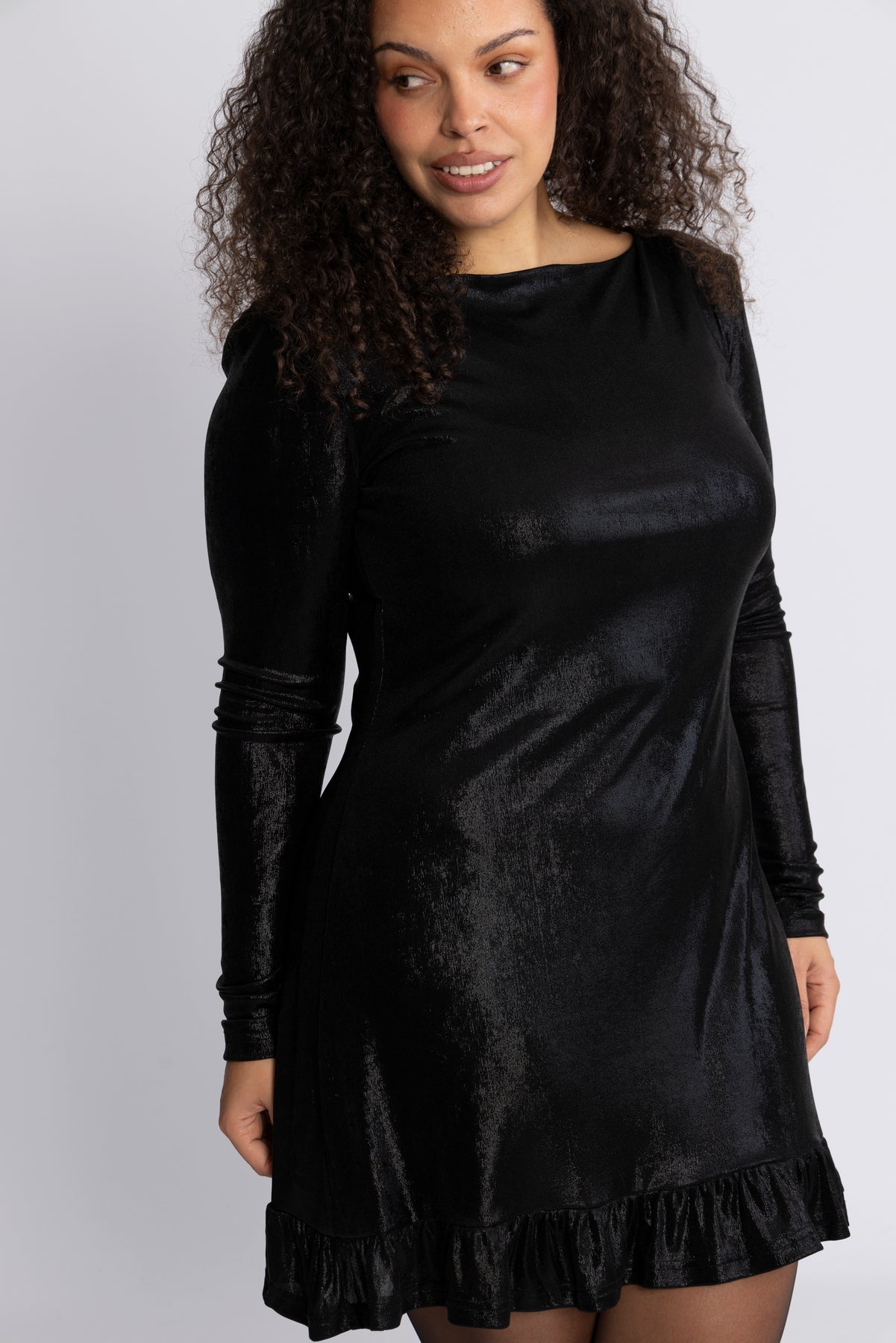 Signe Bodycon Mini Dress - Svart