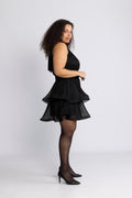 Idun Sparkle Dress - Svart