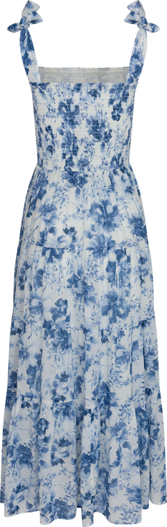 Magni Smock Maxi Dress - Blue