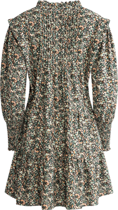 Embla Cord Print Dress - Green