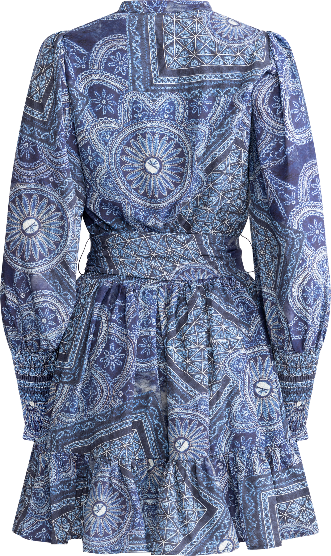 Gertrude Patch Dress - Navy