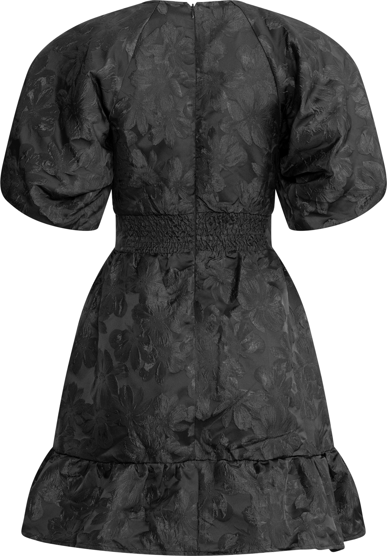 Svanhild Brocade Dress - Black