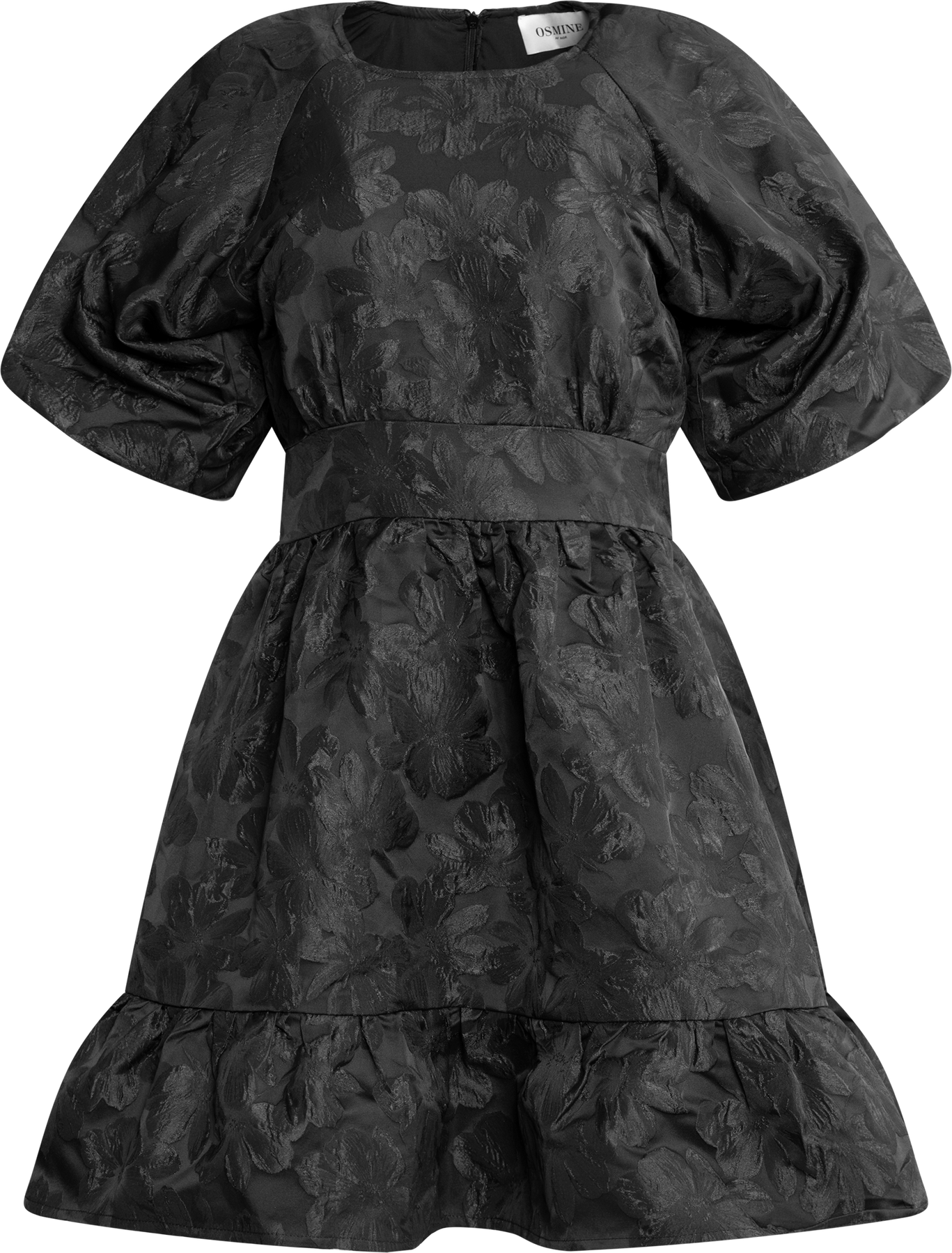 Svanhild Brocade Dress - Black
