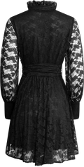 Saga Lace Dress - Black
