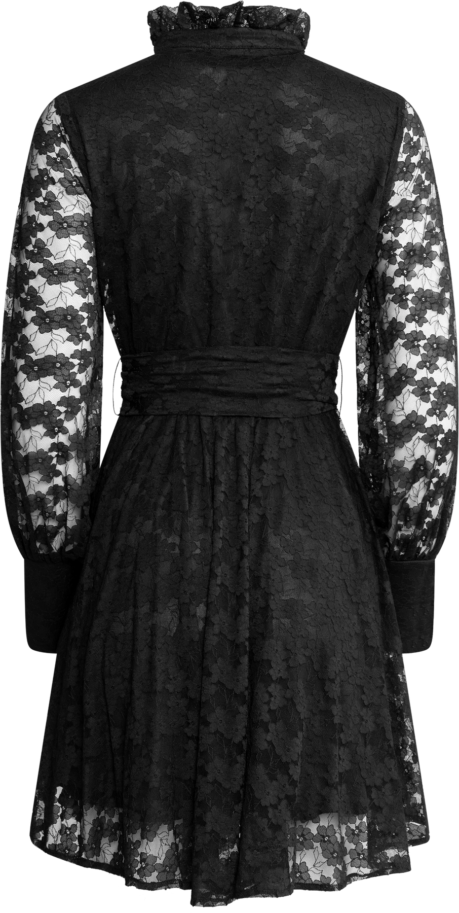 Saga Lace Dress - Black