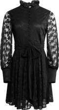 Saga Lace Dress - Black