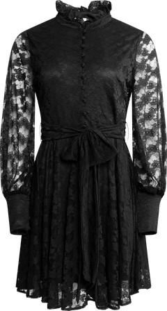 Saga Lace Dress - Black