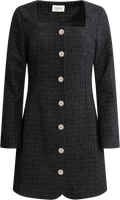 Botilde Boucle Dress - Black