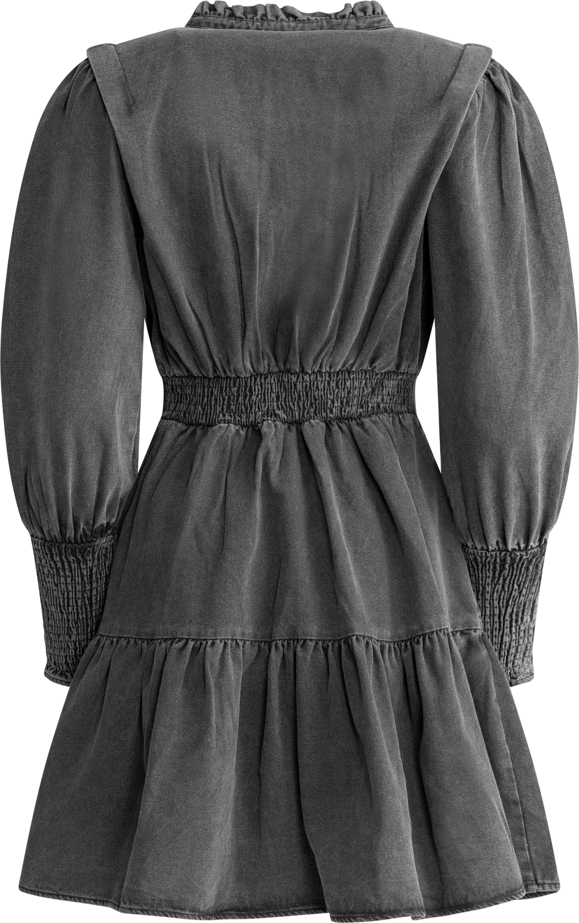 Evina Denim Dress - Black