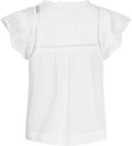 Vår Voile Top - White