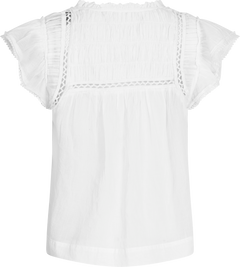 Vår Voile Top - White