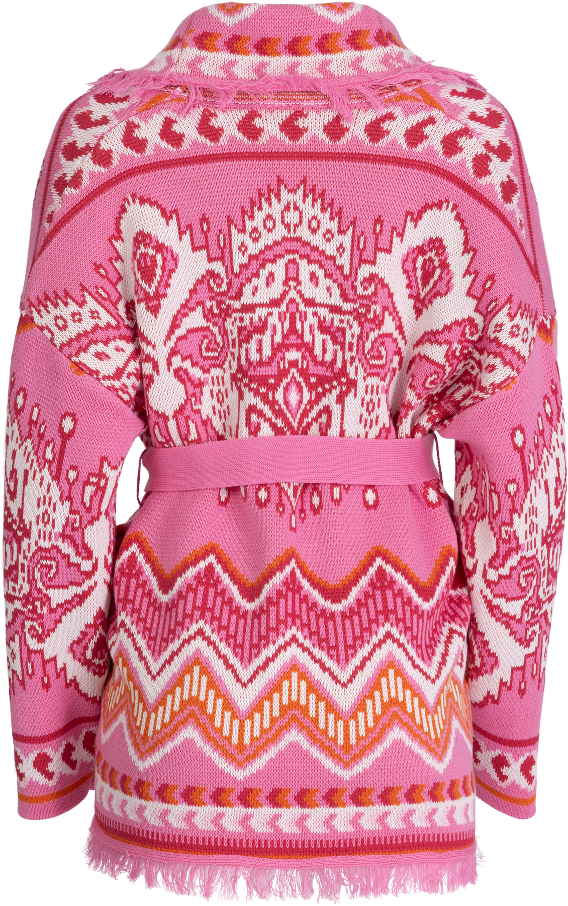 Kennedy Knit Cotton Jacket - Pink