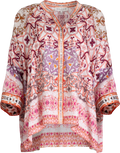 Alayah Top Silk-Viscose - Ivory
