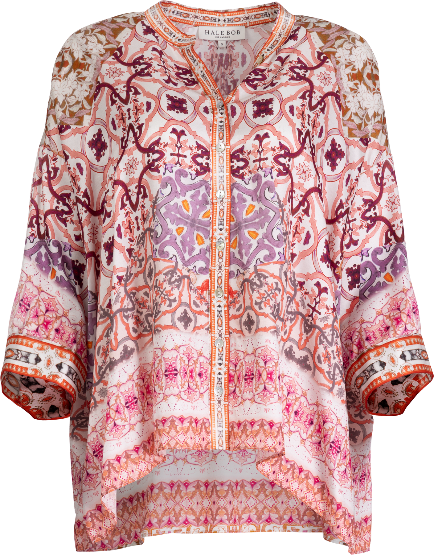 Alayah Top Silk-Viscose - Ivory