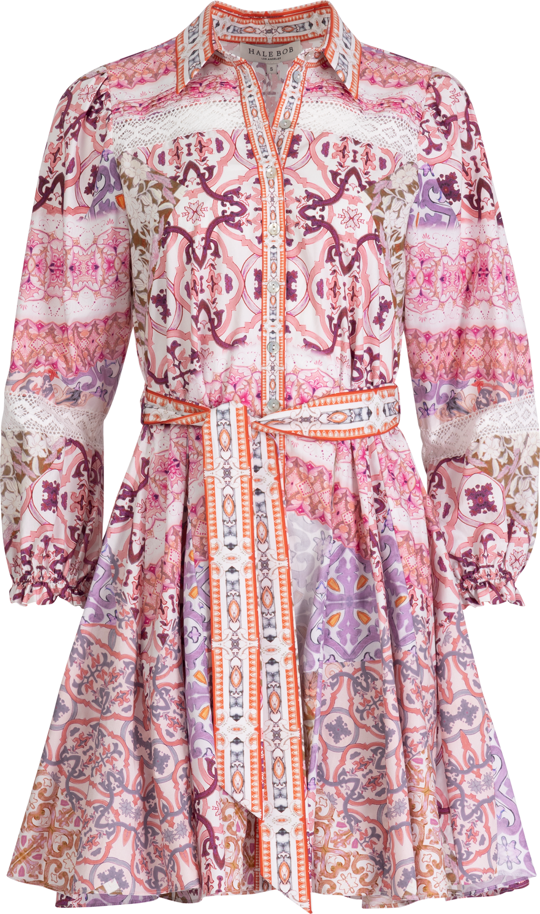 Collins W Poplin Dress - Ivory