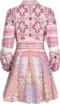 Collins W Poplin Dress - Ivory