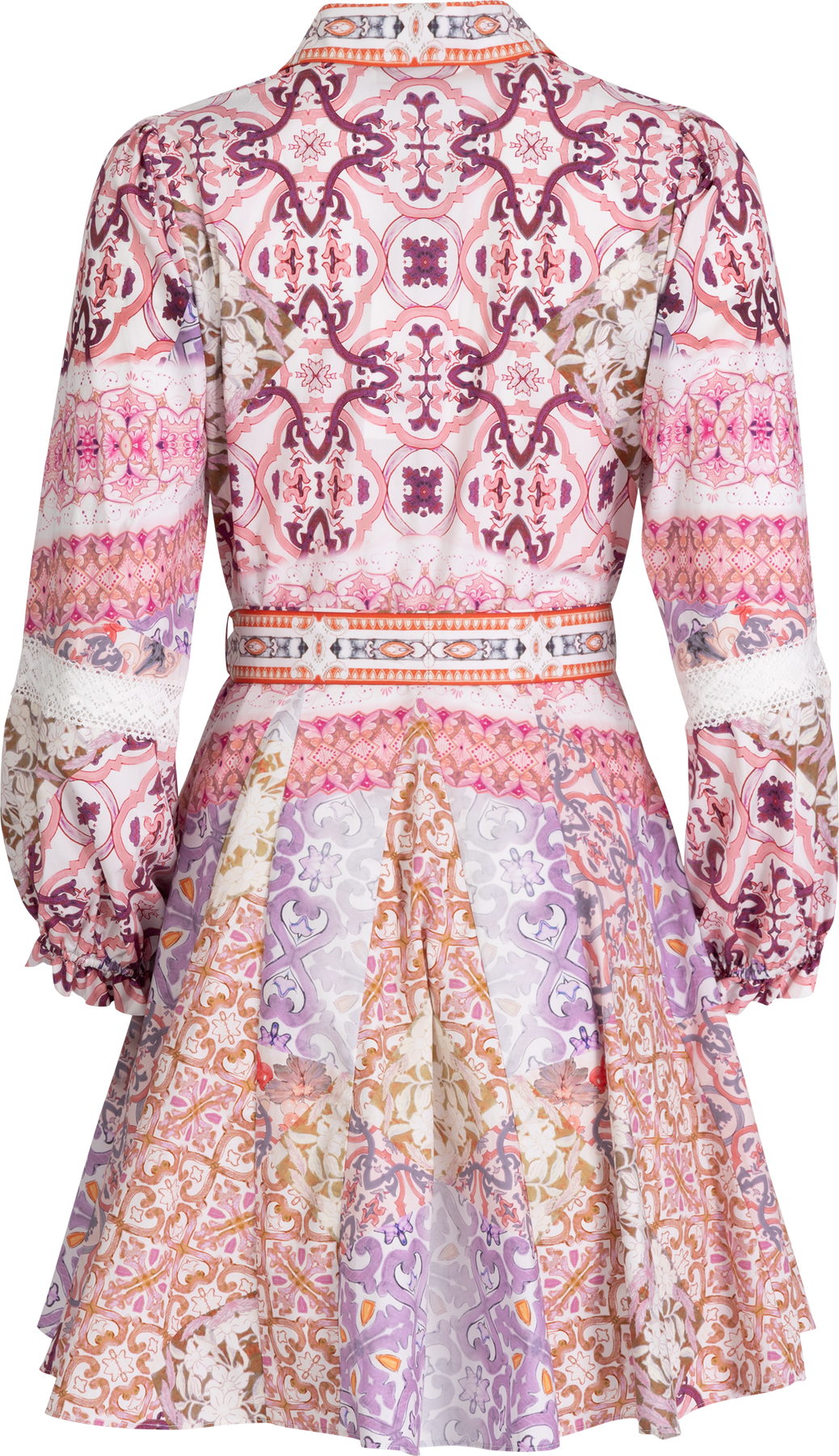 Collins W Poplin Dress - Ivory
