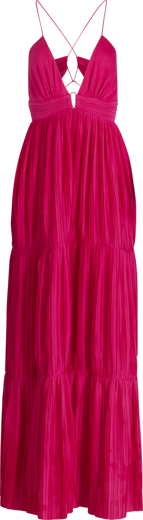 Wasta Dress - Fuchsia