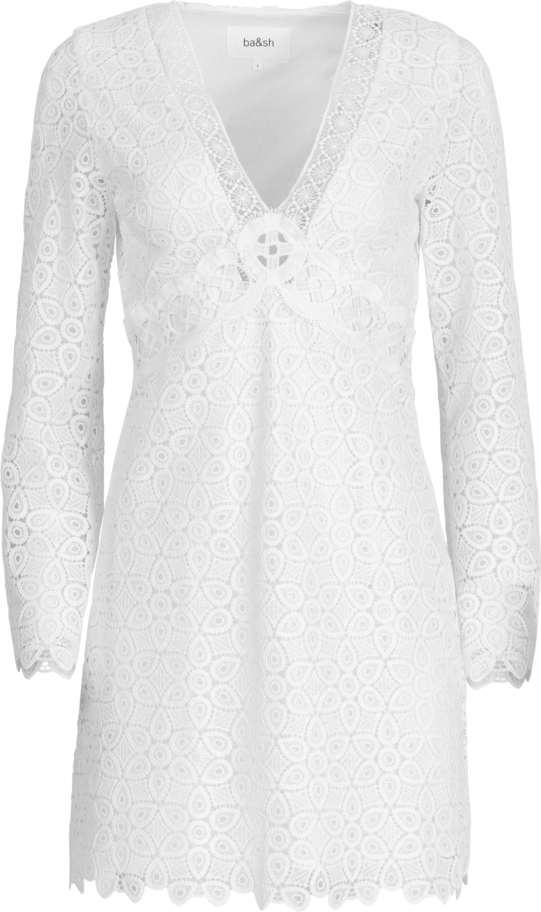 Galia Klänning - Blanc