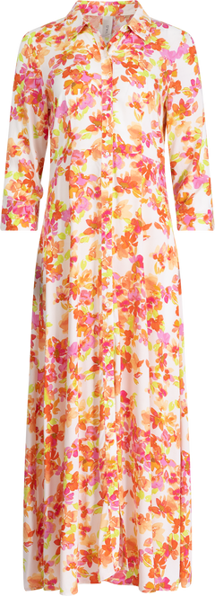 Yassavanna Long Shirt Dress S - Almond Peach Flima