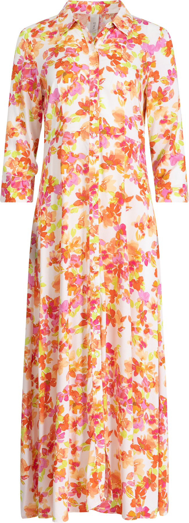 Yassavanna Long Shirt Dress S - Almond Peach Flima