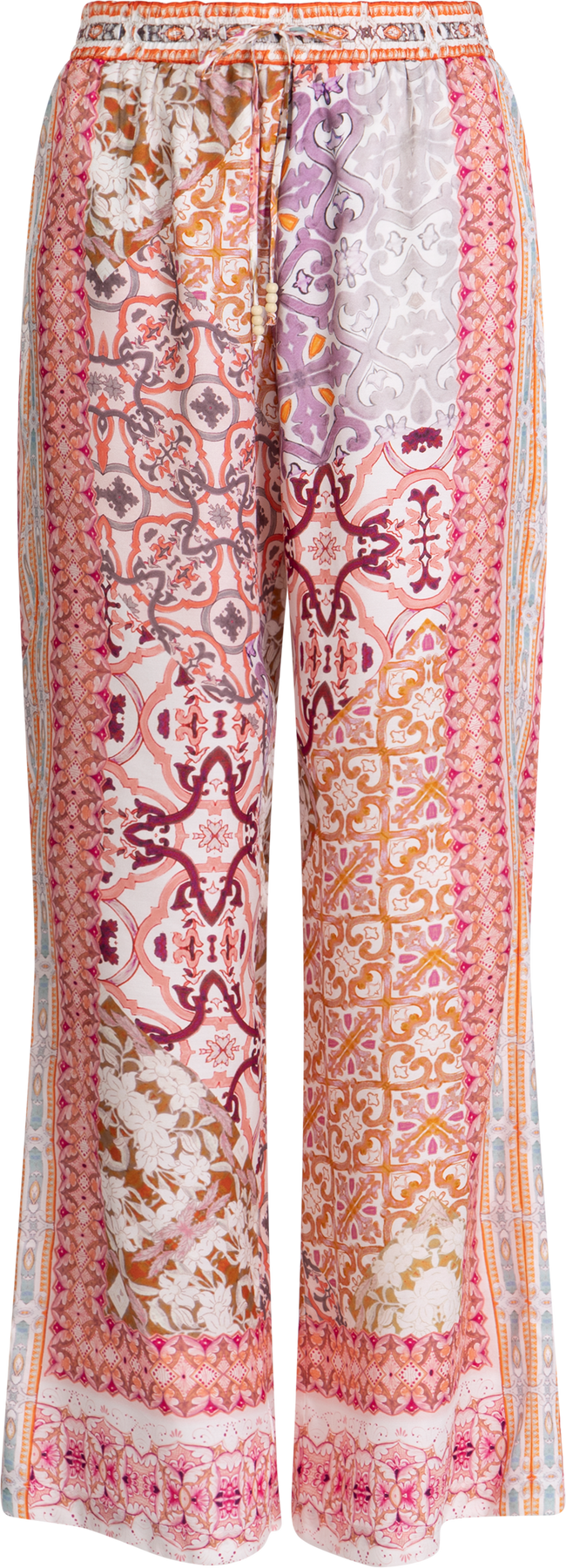 Winter Pants Silk-Viscose - Ivory