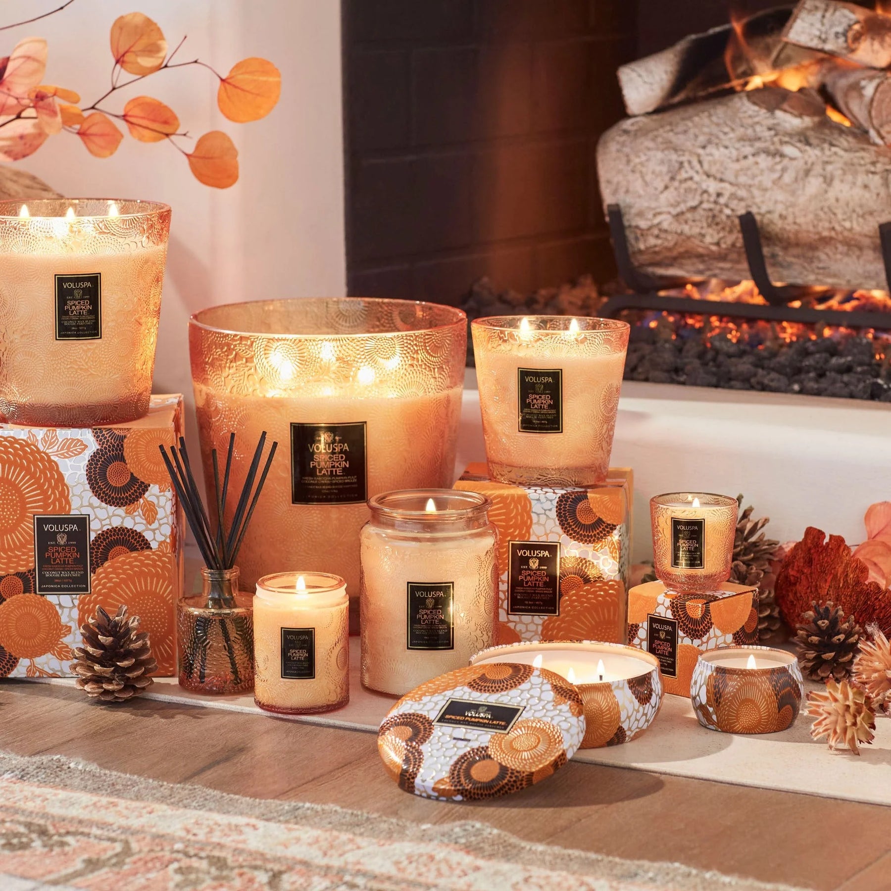 Voluspa Spiced Pumpkin Latte doftljus
