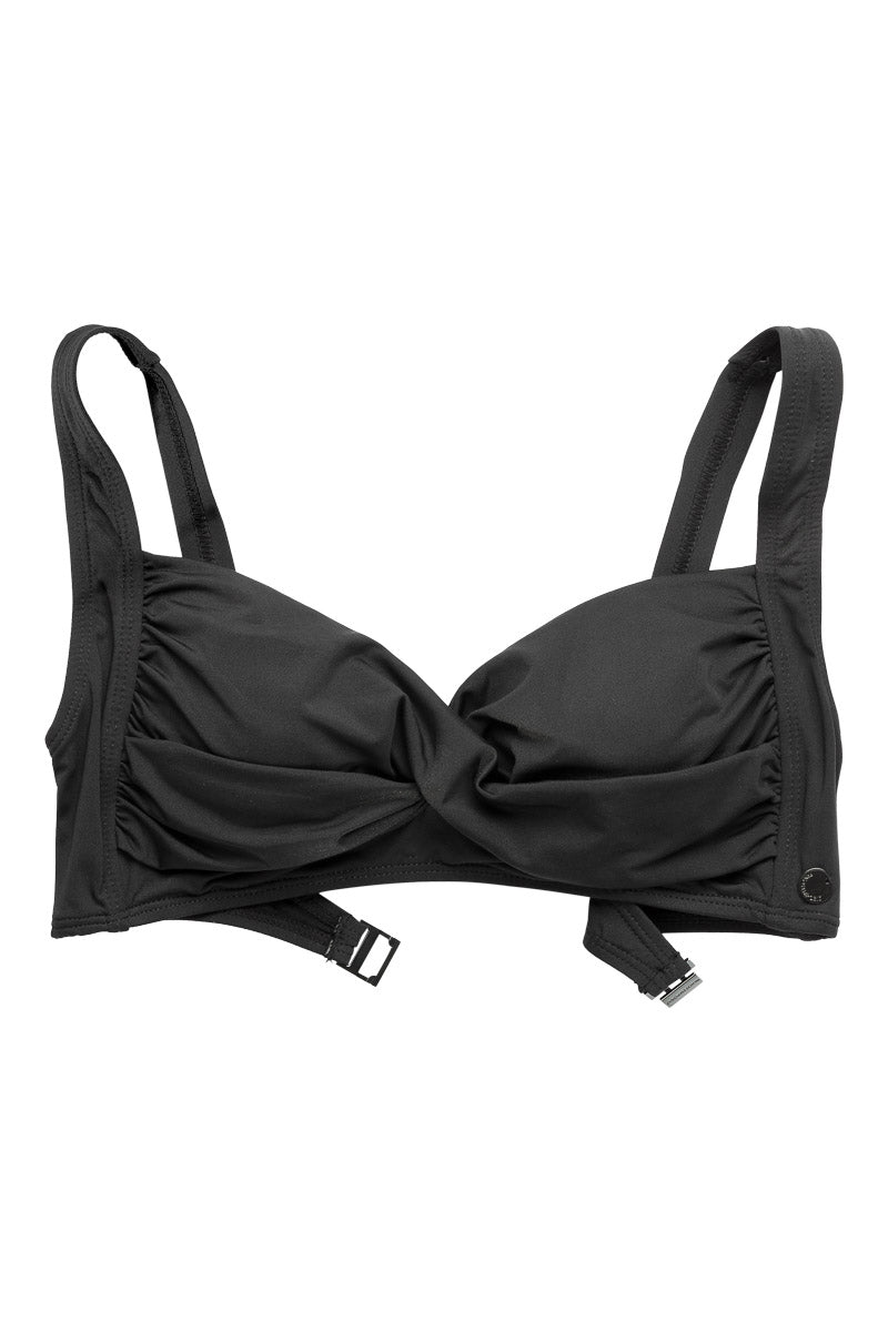 Medea Solid Bikinitopp - Svart