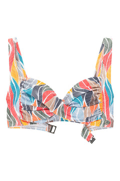 Leaves Medea Top - Multi