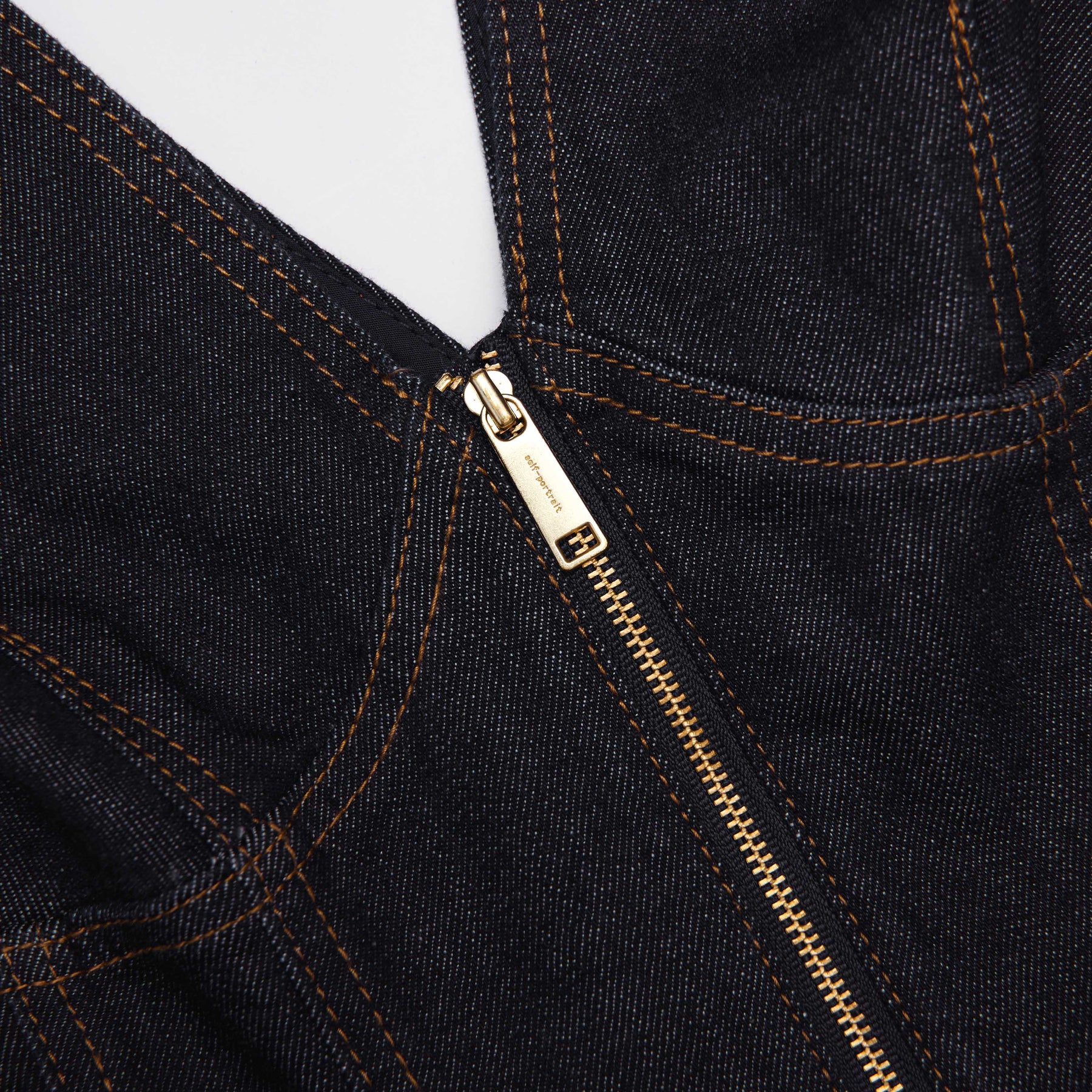Denim miniklänning - Indigo