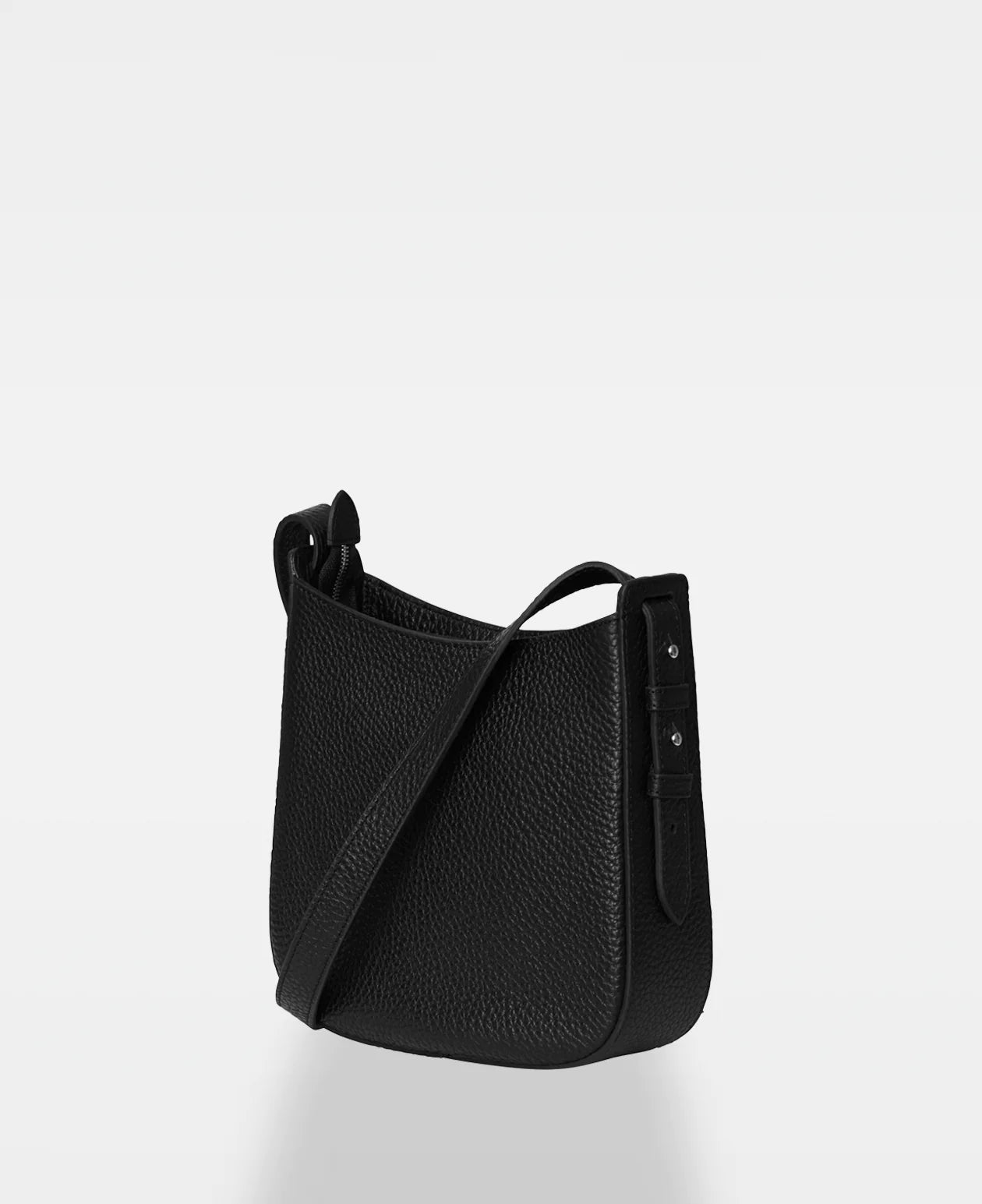 Poppy Small Hobo Bag - Black