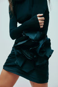 Potion Spiral Mini Skirt - Svart