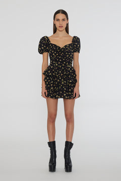 Jacquard Mini Dress - Tap Shoe Comb.
