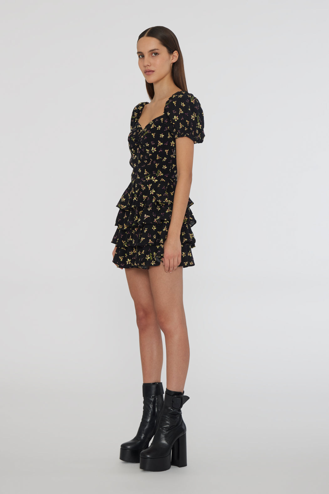 Jacquard Mini Dress - Tap Shoe Comb.