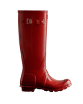 Hunter Original Tall Gloss Boot - Military Red