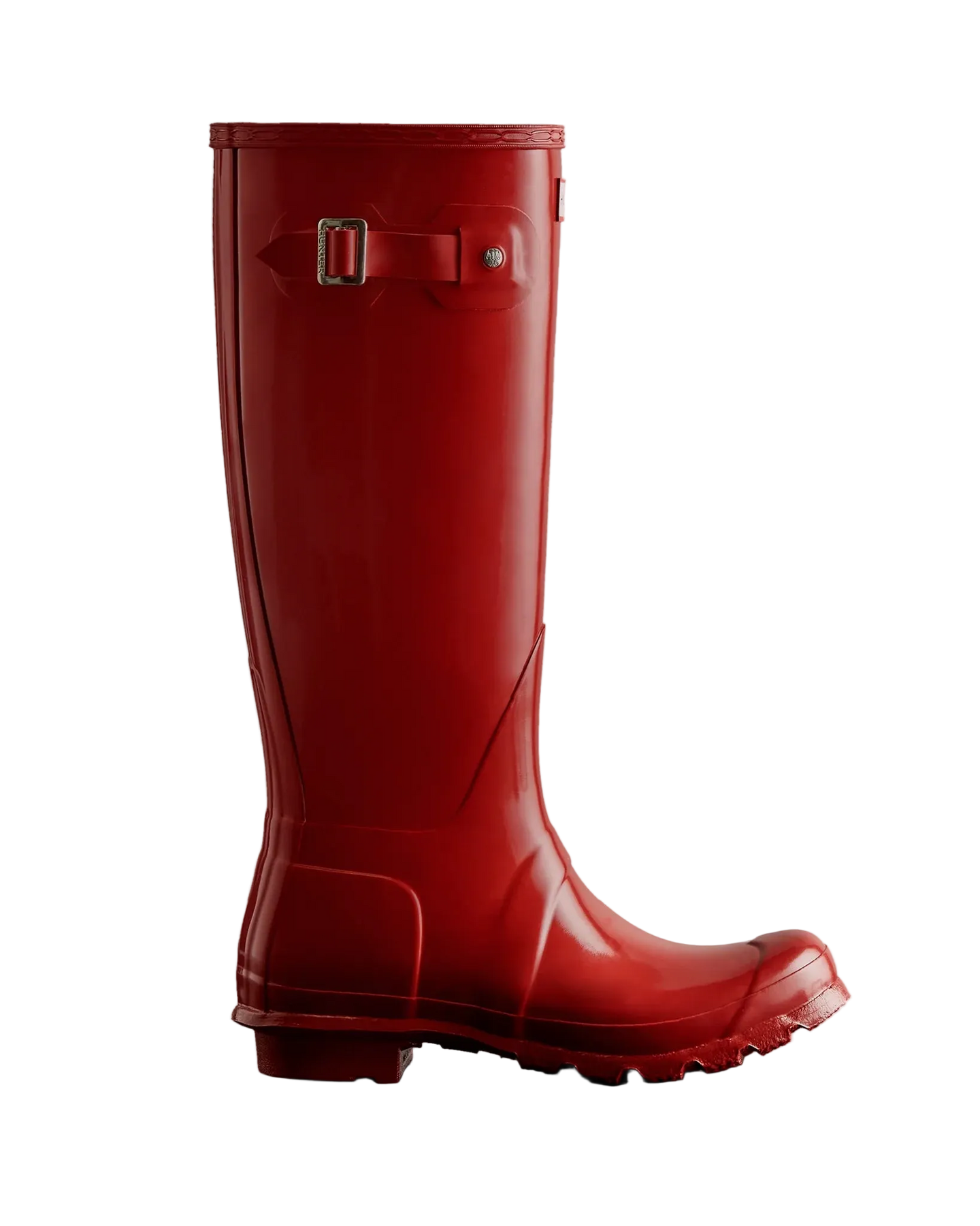 Hunter Original Tall Gloss Boot - Military Red