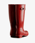 Hunter Original Tall Gloss Boot - Military Red