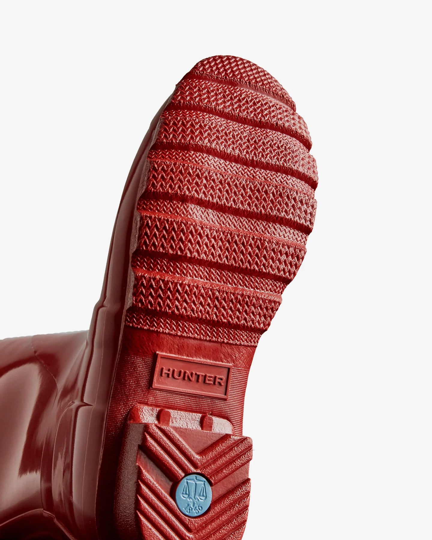 Hunter Original Tall Gloss Boot - Military Red