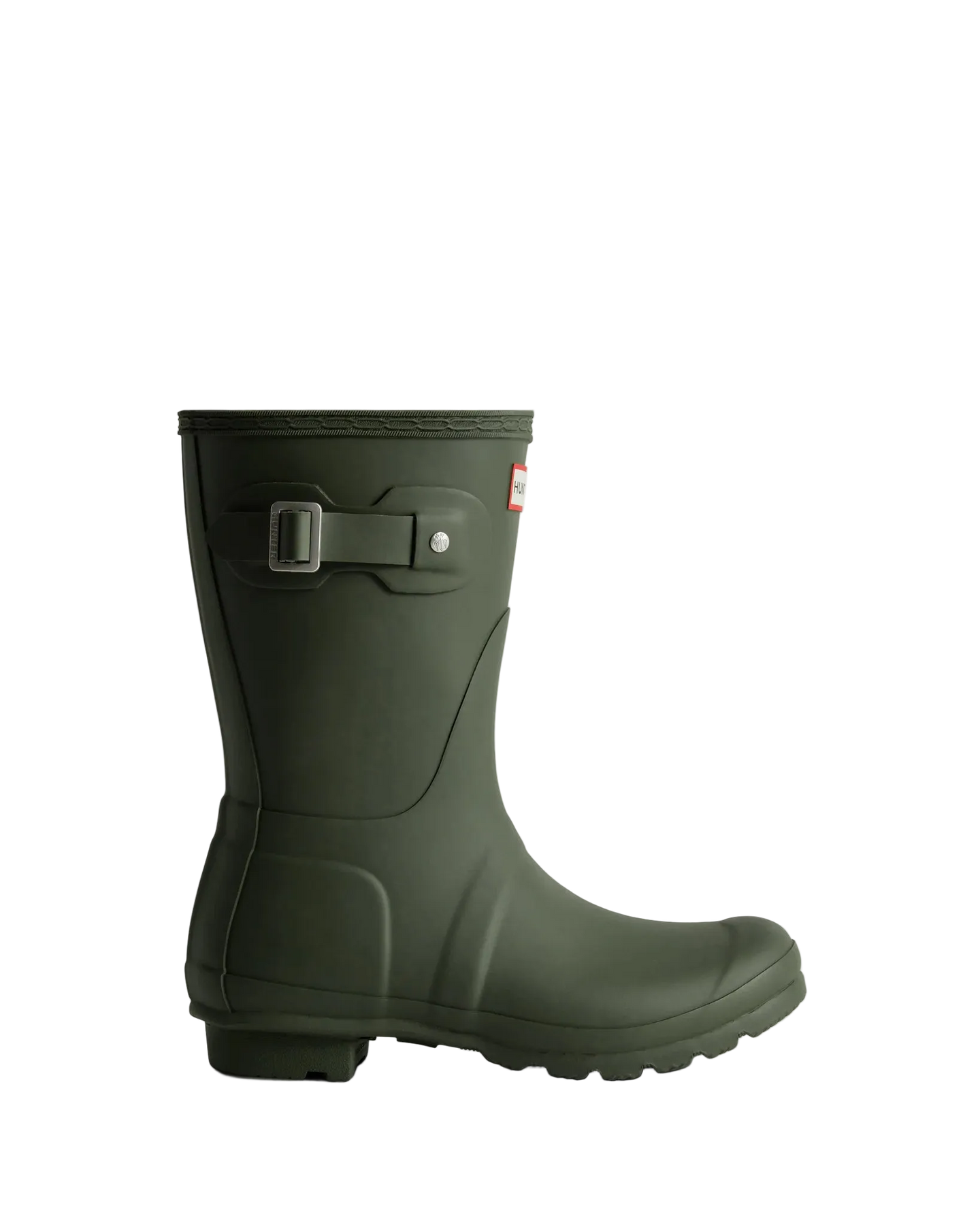 Hunter Womens Original Short Boot - Dark Olive
