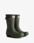 Hunter Womens Original Short Boot - Dark Olive