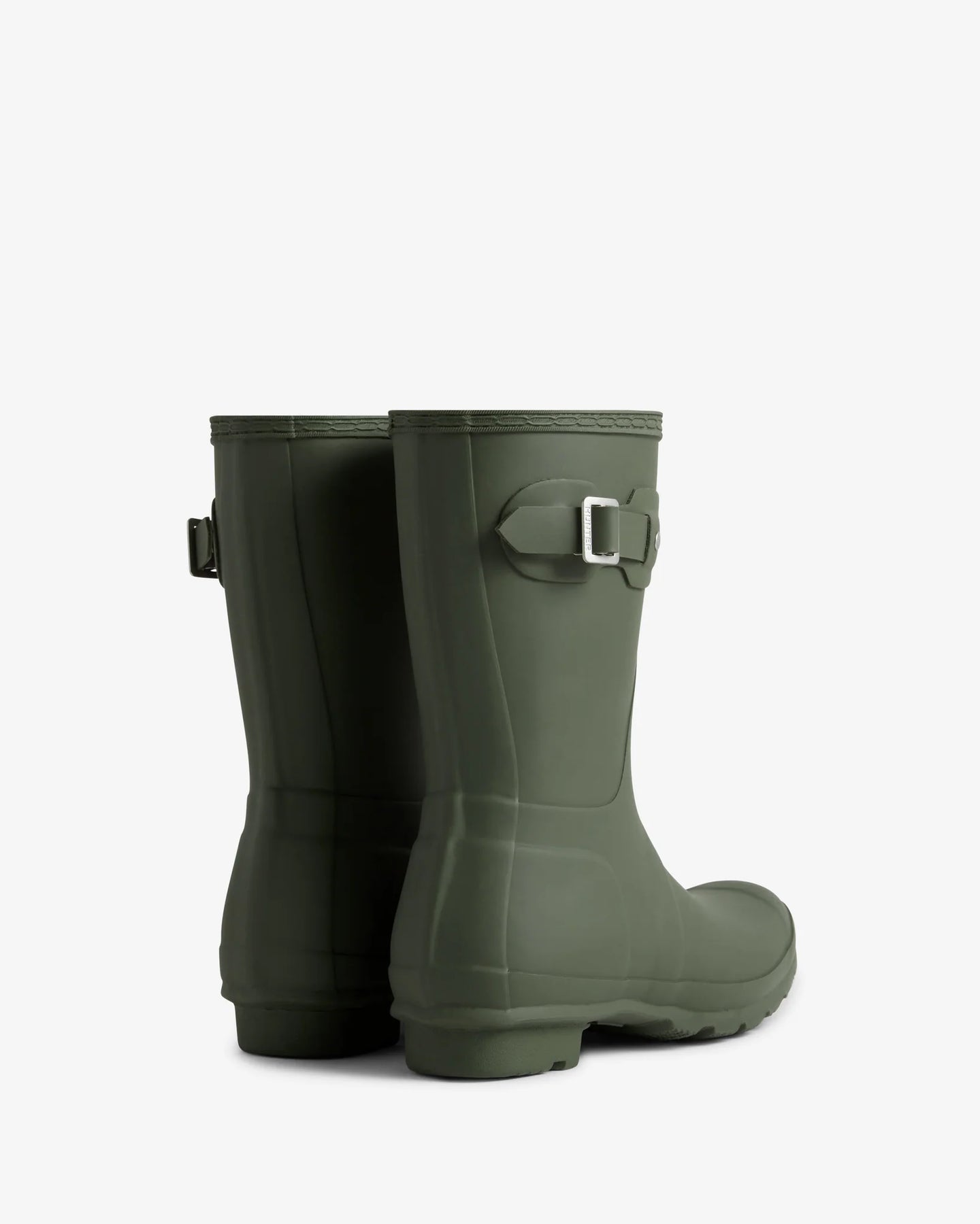 Hunter Womens Original Short Boot - Dark Olive