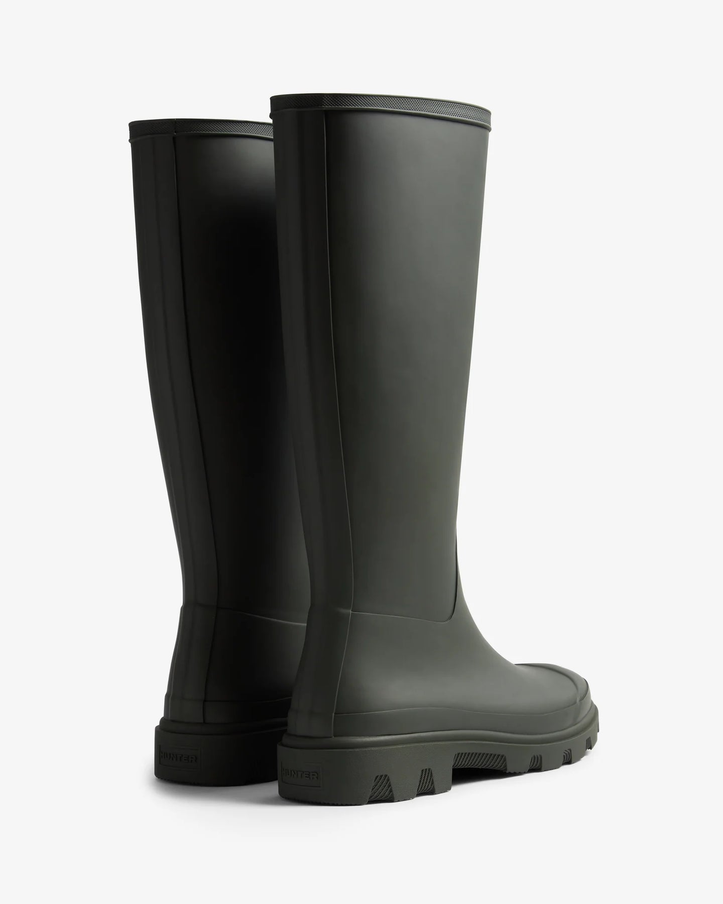 Unisex Downpour Tall Boot - Dark Olive