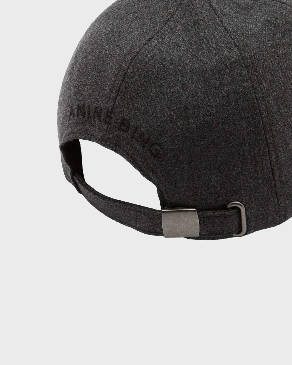Anine Bing Jeremy Baseball Cap AB - Dark Heather Grey Ull