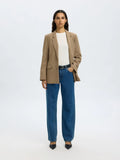 Straight Bea-Kori Mw Jeans - Medium Blue Denim
